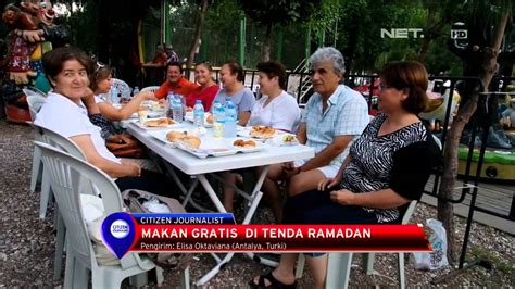 tenda ramadhan tradisi makan besar gratis di turki net24 youtube