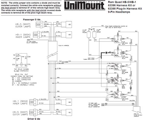 western unimount plow wiring diagram easy wiring