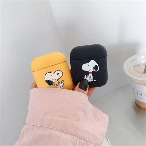 snoopy silicone case  airpod snoopy stuff airpod case silicon case earbuds case