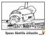 Shuttle Colorine sketch template