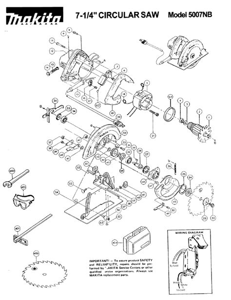 makita nb parts list makita nb repair parts oem parts  schematic diagram