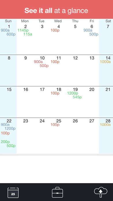 work schedule maker template collection