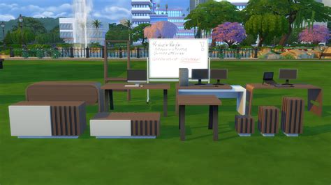 sims  custom content home office kit