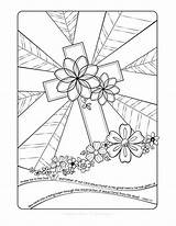 Holy Week Colouring Reflectional Apr sketch template