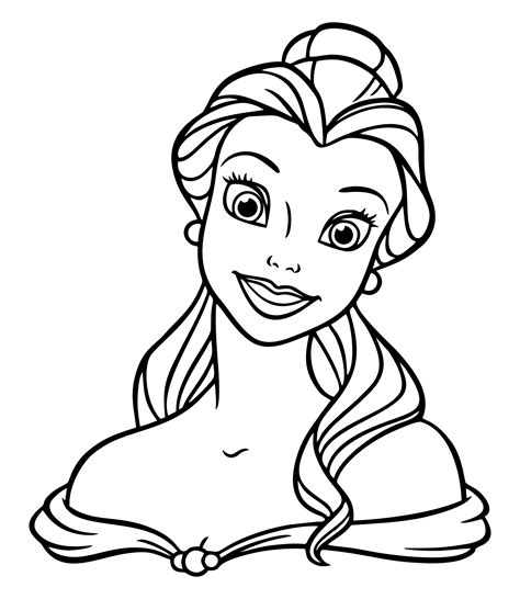 disney princess coloring pages  print