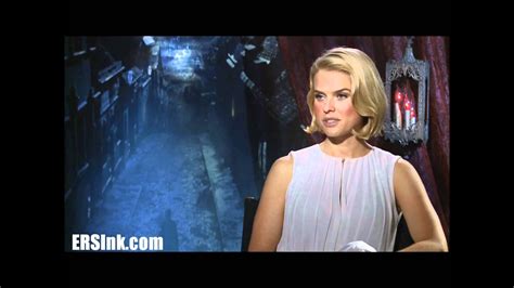 The Raven Alice Eve Interview Youtube