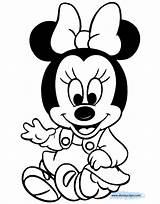 Coloring Baby Pages Minnie Disney Goofy Babies Mouse Coloriage Printable Dessin Mickey Cute Imprimer Book Drawing Enfant Disneyclips Daisy Colorier sketch template