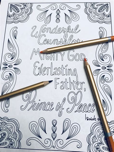 coloring page wonderful counselor printable etsy