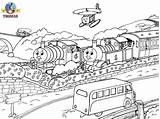 Coloring Thomas Pages Tank Percy Train Engine Worksheets Boys Kids Online Print Colouring Printable Friends James Sodor Fun Everfreecoloring Carnival sketch template