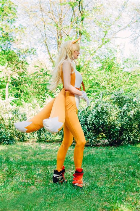 halloween costume tails cosplay costume  sonic  etsy