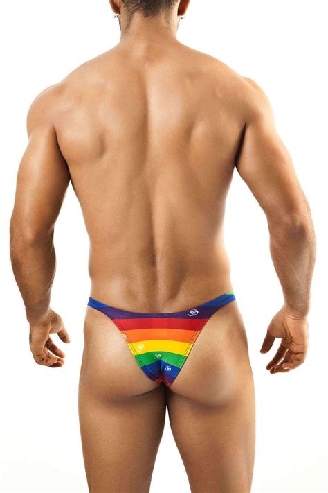 Joe Snyder Rainbow Bulge 01 Enhancement Bikini Brief Mens Slip