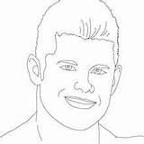 Coloring Evan Pages Wrestling Bourne Wrestler Cena Hellokids Printable Edge Big sketch template