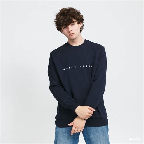 mikina daily paper alias sweater navy  queens