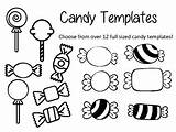 Candies Coloring sketch template
