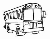 Autobus Dibujo Colegio Transporte Scolastico Autobús Transportation Colorir Autocar Acolore Trasporti Coloriage Dibuja Coloriages sketch template