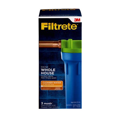 filtrete large capacity granulated activated carbon replacement filter sump style sediment