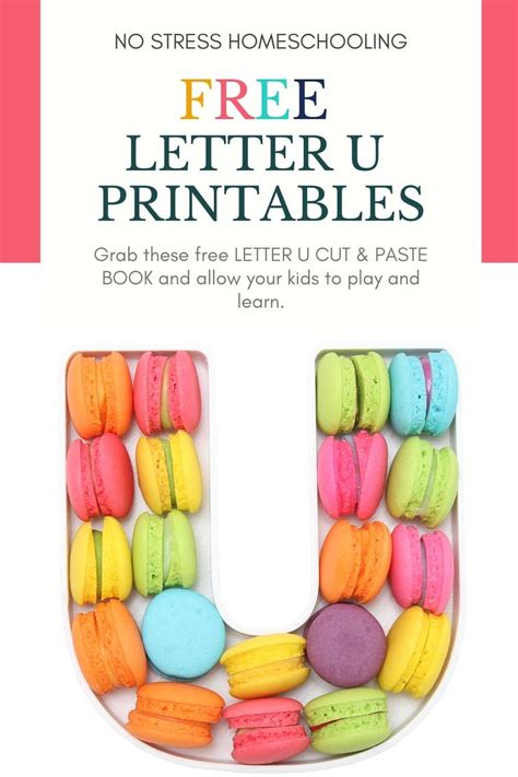 letter  worksheets  preschool cut paste book