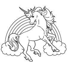 top   printable unicorn coloring pages  horse coloring