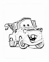 Coloring Cars Pages Disney Mater Tow Printable Car Print Police Clipart Truck Cliparts Cartoon Kids Getcolorings Drawing Getdrawings Channel Library sketch template