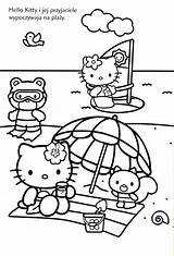 Kitty Hello Coloring Pages sketch template