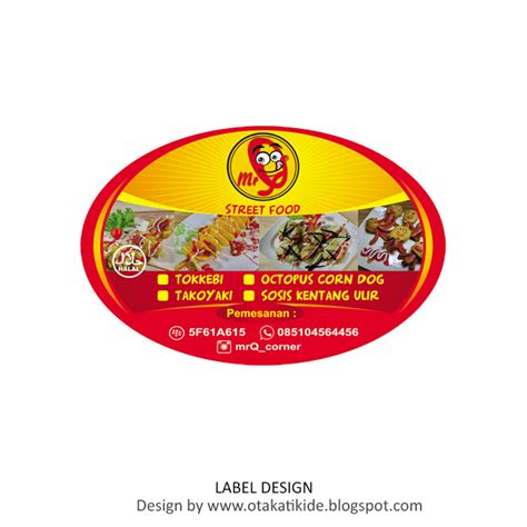 Desain Label Stiker Makanan Dan Minuman Yang Menarik Konsumen Untuk