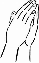 Hands Coloring Pages Praying God Color Pair Printables Sheets Template Tocolor sketch template