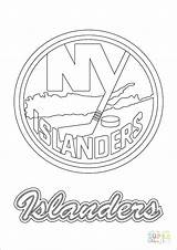 Coloring Islanders Logo York Pages Nhl Ny Hockey Mets Skyline Drawing Printable City Yankees Sport State Print Color Nissan Getcolorings sketch template