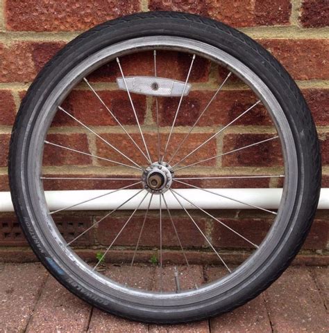 rear  front aluminium alloy bike wheels  tyres  brighton east sussex gumtree