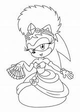 Sonic Sonia 4kids sketch template
