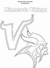 Vikings Coloring Pages Minnesota Pumpkin Logo Stencil Football Viking Nfl Carving Twins Mn Printable Party Color Stencils Helmet Team Thats sketch template