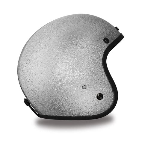 daytona helmets cruiser silver metal flake dot motorcycle helmet dc