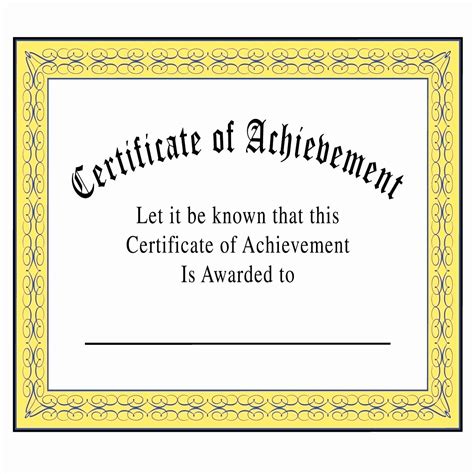 improved certificate template