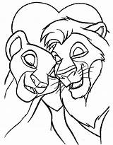 Lion Coloring King Pages Cool Printable Designs Disney Simba Drawing Zira Print Nala Cliparts Line Kids Clipart Cartoon Characters Clip sketch template