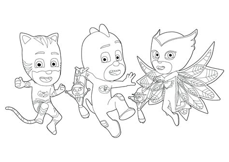 coloring pages pj mask crayola pj masks giant coloring pages  ct pay
