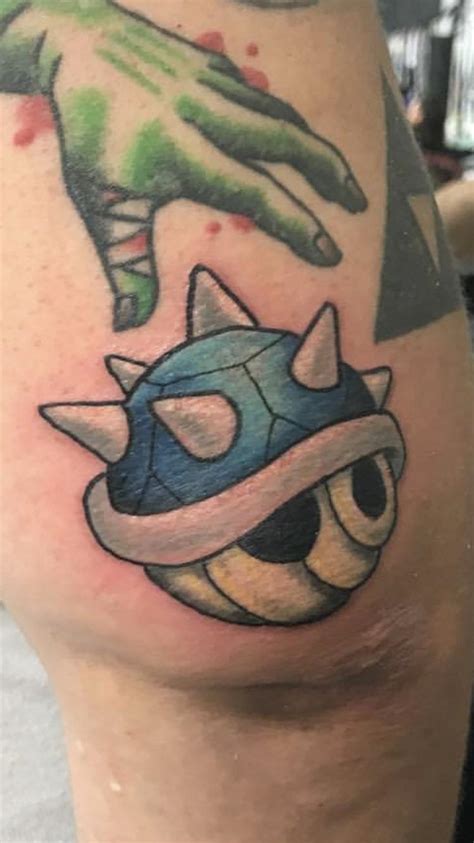 blue shell tattoo rn