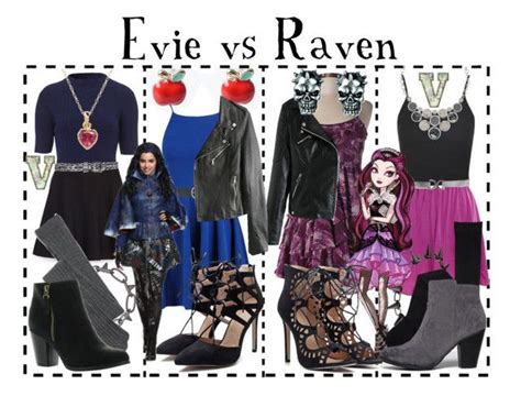 evie  raven queen descendants    high disney inspired fashion clothes design