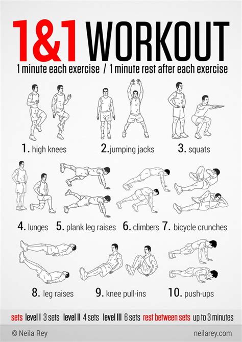 quick workouts     daily routine