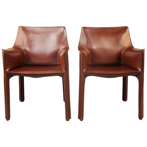pair  cassina cab  chairs  stdibs cassina cab chair  cassina  cab chair price