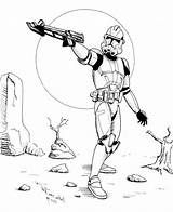 Stormtrooper Trooper Storm Coloriage Colorier Stormtroopers sketch template