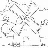 Coloring Wind Windmill Pages Energy Dutch Getcolorings Pa Color Printable Getdrawings Colorings sketch template
