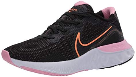 nike nike womens renew run running shoes blackpinkorange numericpoint walmartcom