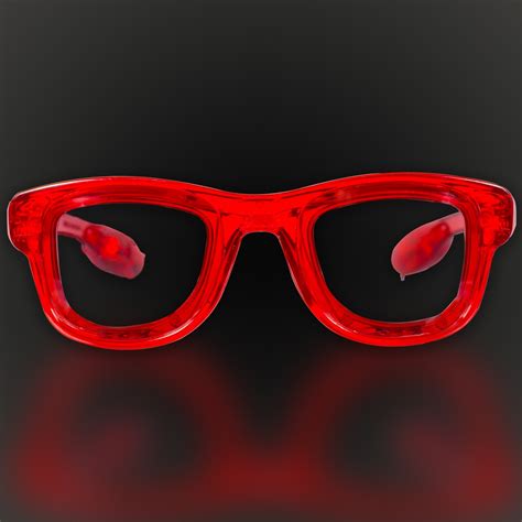 red led classic retro sunglasses  sound option