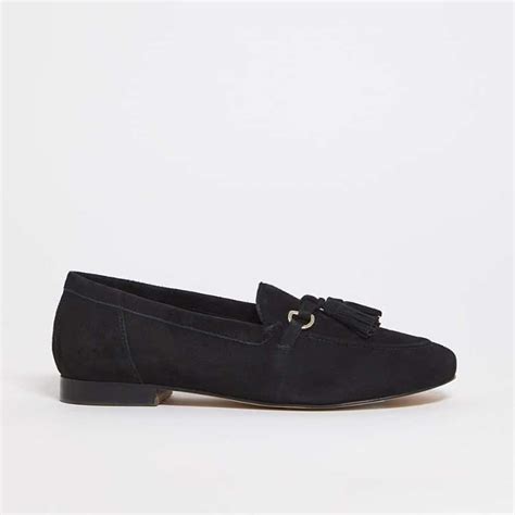 jd williams extra wide suede tassel loafers wide fit boutique