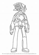 Flcl Canti Draw Drawing Fooly Cooly Step sketch template