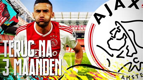 na  maanden geen fifa fifa  ajax career mode  youtube