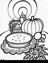 Thanksgiving Coloring Pages Printable Meal Adults Kids Adult Print Sheet Sheets Color Books Food Pie Colouring Disney Turkey Pies Fall sketch template