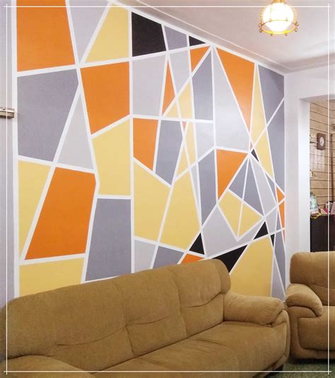 cool paints diy google search wall designs  hall geometric wall paint wallpaper stickers