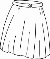 Jupe Skirt Travestishop sketch template
