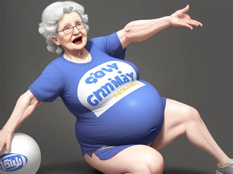 Image Upscaler Pregnant Granny Single Large Belly