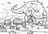 Coloring Pages Printable Titanosaurus sketch template